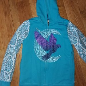 Big Kids Lucky Brand Zip-Up Hoodie